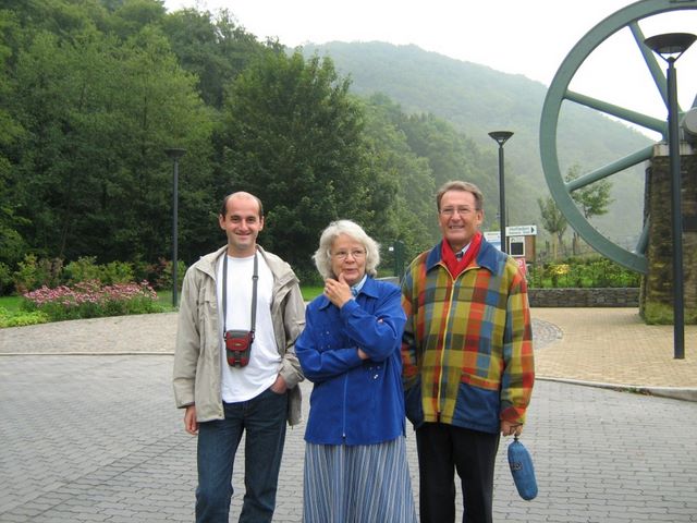 Prof. Hans-Paul Schwefel, Mrs. Antje Schwefel and Catalin Stoean