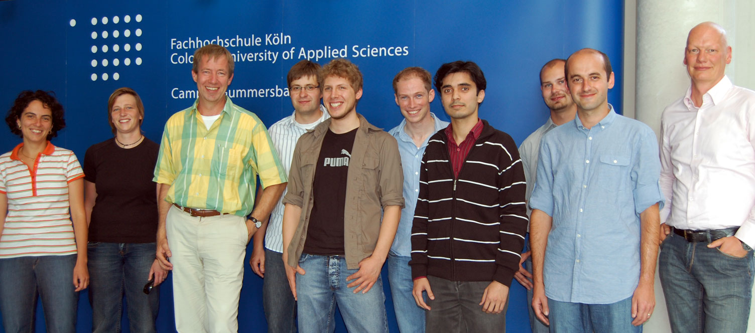 Köln University, Campus Gummersbach, with the Computational Intelligence group, 2009